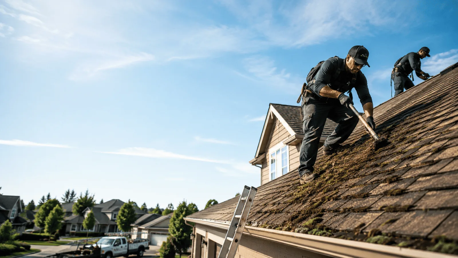 Roof Moss Removal in Fertile, IA near me